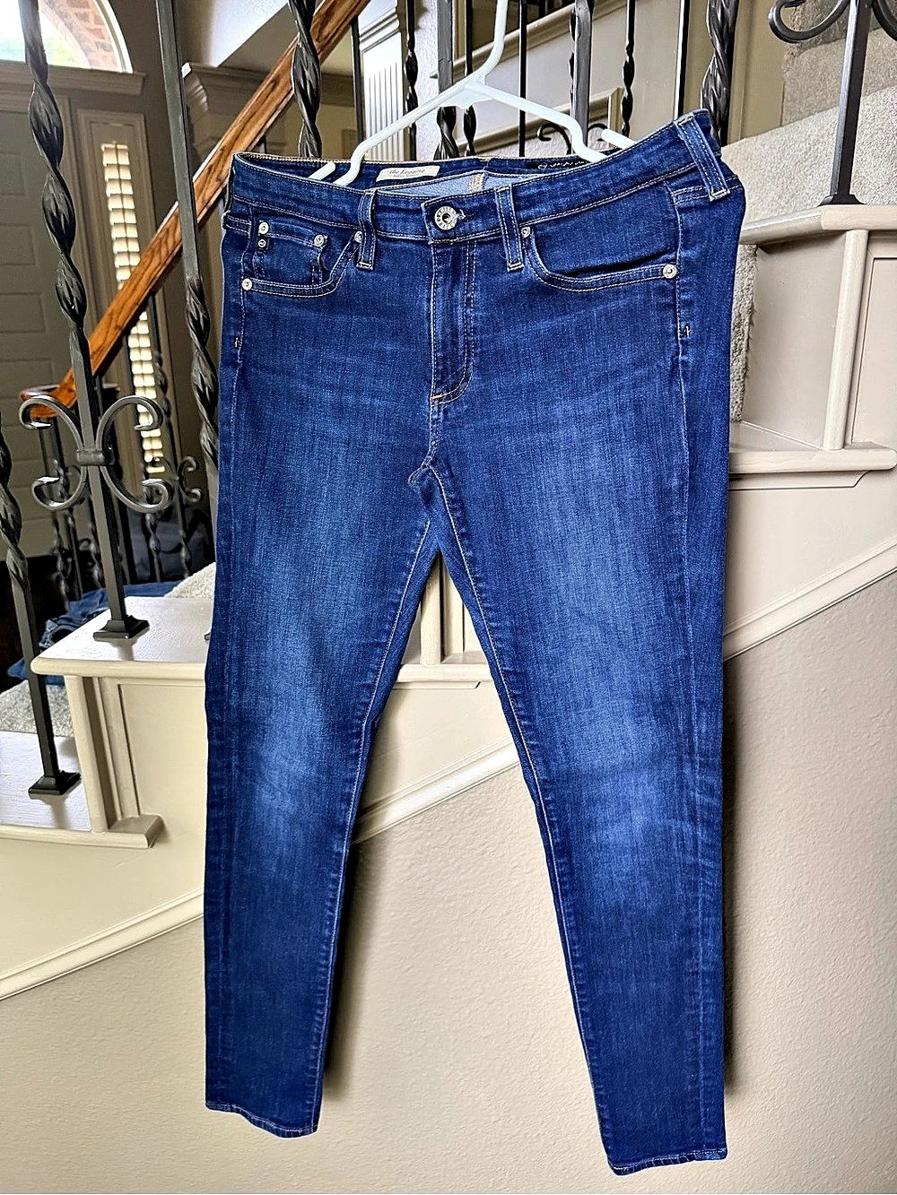 Adriano Goldschmied Riley Skinny Jeans Blue Waist 29R